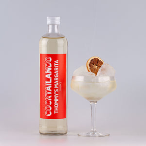 Cocktailando.de | Bottled Cocktails online bestellen. Margarita Cocktail in 500ml Glasflasche. Zum Direktverzehr. Auf Eis gießen und genießen. Gleich online bestellen.